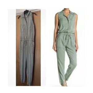 Young Fabulous & Broke Every Wash Jumpsuit, light sage green, tencel,  Sz S